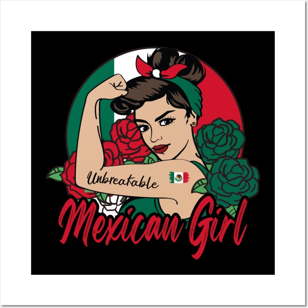 Mexican pin up girl art cheap